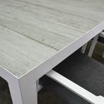 Fresno dining tuintafel 160x90xH74 cm wit, Tuin en Terras, Tuintafels, Ophalen of Verzenden, Nieuw