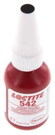 Loctite 542 Bruin 10 ml Schroefdraadafdichtingsmiddel, Verzenden, Nieuw