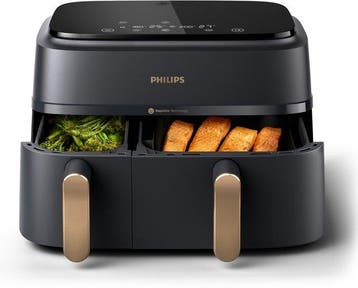 Philips Rapid Air Serie 3000 NA352/00 - Airfryer - Dubbele M, Verzenden, Nieuw