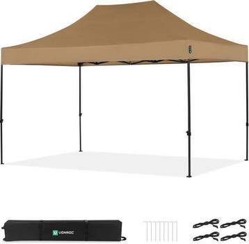 2dekans | VONROC Partytent - 3x4.5 m – Premium easy-up, Ophalen of Verzenden, Zo goed als nieuw