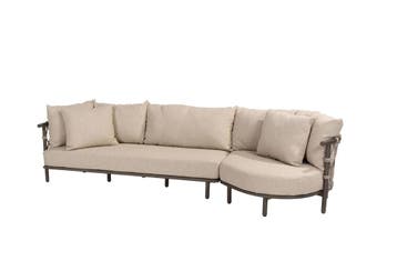 4 Seasons Outdoor Ezra chaise loungebank terre met love, Ophalen of Verzenden, Nieuw