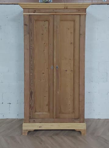 Hoge 2-deurs kast – kleur naar wens – direct leverbaar, Antiek en Kunst, Antiek | Meubels | Kasten