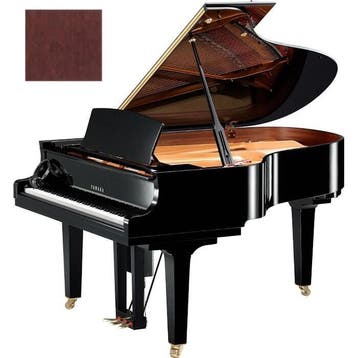 Yamaha D C3X EN PRO PM messing Disklavier vleugel, Nieuw, Bruin, Vleugel