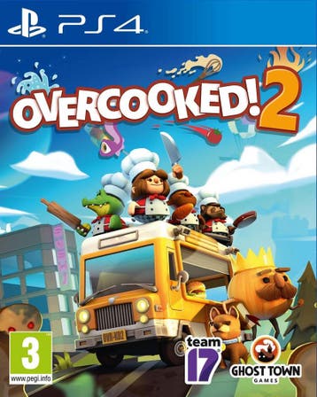 Playstation 4 Overcooked! 2, Verzenden, Zo goed als nieuw