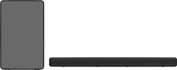 TCL P733W - Soundbar met Subwoofer - Dolby Digital - Zwart -, Verzenden, Nieuw