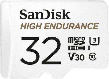 SANDISK High Endurance Monitoring microSDHC-kaart 32 GB Clas, Verzenden, Nieuw
