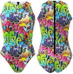 Special Made Turbo Waterpolo badpak Graffitti, Nieuw