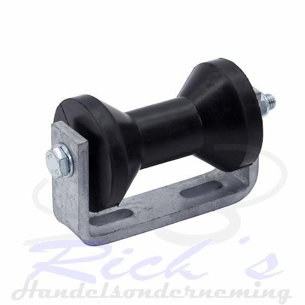 Bootrol / kielrol 120 mm op U-steun, Auto diversen, Aanhangwagen-onderdelen, Nieuw, Ophalen of Verzenden