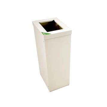 Modulaire afvalbak RecycloFlex 60 - Wit, Verzenden, Nieuw