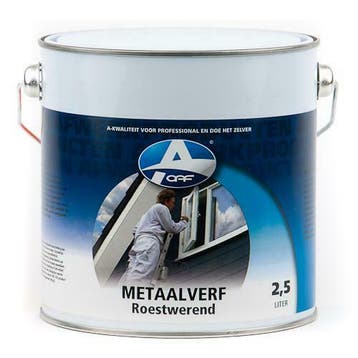 Metaalverf wit 20 ltr, Verzenden, Nieuw