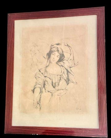 Allan Osterlind - The portrait of beautiful woman • 40 of 75