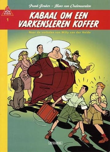 Bob evers 01. kabaal om een varkensleren koffer |, Ophalen of Verzenden, Zo goed als nieuw, Oudenaarden