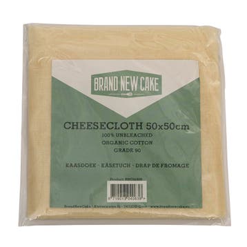 BrandNewCake Kaasdoek Ongebleekt Katoen 50x50cm, Hobby en Vrije tijd, Verzenden, Nieuw