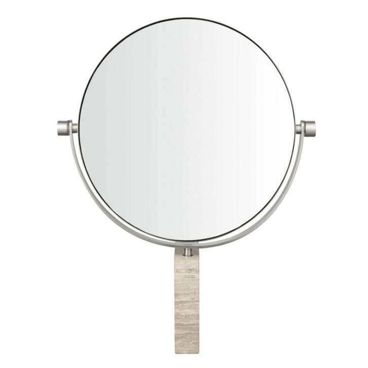 Blomus Marmeren Wandspiegel Lamura  Mourning Dove, Huis en Inrichting, Woonaccessoires | Spiegels, Nieuw, Vierkant, Minder dan 100 cm