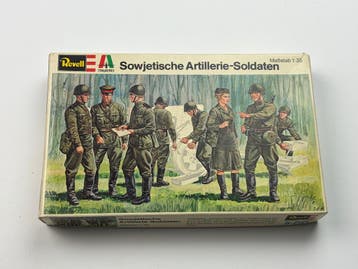 Revell / Italeri | Sowjetische Artillerie-Soldaten | 1:35 |, Hobby en Vrije tijd, Verzenden, Nieuw