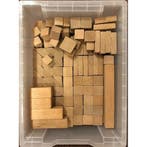 Houten blokjes in een bak.1, Verzenden, Nieuw