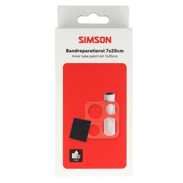Simson Bandenreparatie pleisterrol 7 x 20 cm met sjabloon..., Ophalen of Verzenden, Nieuw, Band