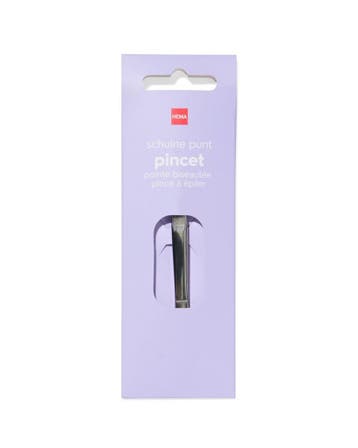 HEMA Pincet schuine punt rvs, Verzenden, Nieuw