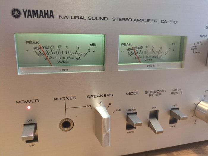 Yamaha - CA-810 Solid state geïntegreerde versterker, Audio, Tv en Foto, Radio's