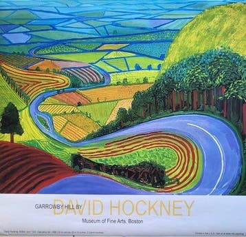 David Hockney - Garrowby Hill - Jaren 1990