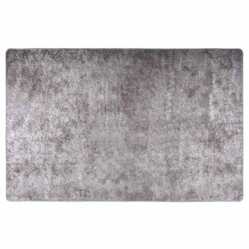 vidaXL Vloerkleed wasbaar 80x150 cm grijs, Verzenden, Nieuw, Grijs
