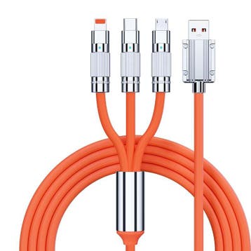 DrPhone LSC 3 In 1 – USB naar Type-C/Lightning/Micro-USB – 1, Verzenden, Nieuw