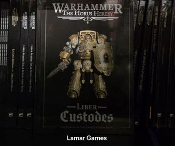 The Horus Heresy Liber Custodes (Warhammer nieuw), Ophalen of Verzenden, Nieuw