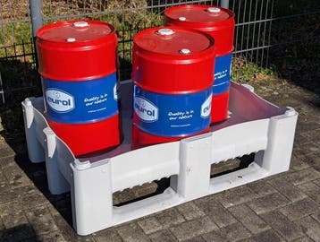 Dolav lekbak / milieubak voor 60 liter vaten, Zakelijke goederen