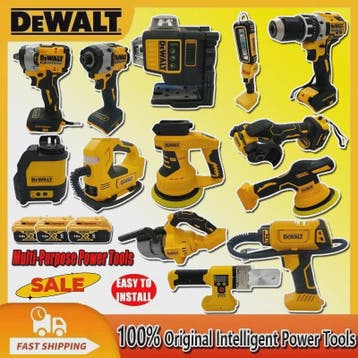 DeWalt 18V Accu Multifunctionele Gereedschap Set: Haakse Sli, Verzenden, Nieuw