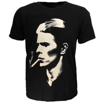 David Bowie Smoke Portrait T-Shirt, Verzenden, Nieuw