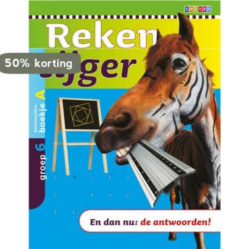 REKENTIJGER (LEERJ.4) ANTWOORDENBOEK A - DIV 9789027656179, Verzenden, Gelezen, DIV
