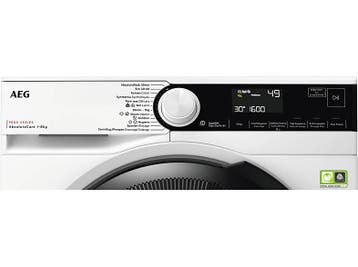 Aeg - Wasmachine Voorlader - 8 kg - Wit, Minder dan 85 cm, Verzenden, 8 tot 10 kg, Nieuw