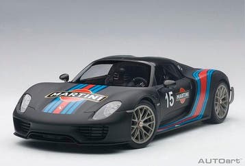 Autoart 1:18 - Model raceauto - PORSCHE 918 SPYDER -, Hobby en Vrije tijd, Modelauto's | 1:5 tot 1:12, Nieuw
