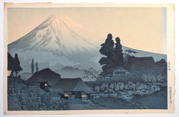 Takahashi Shtei · Mount Fuji vanaf Mizukubo · VOOR-OORLOGSE