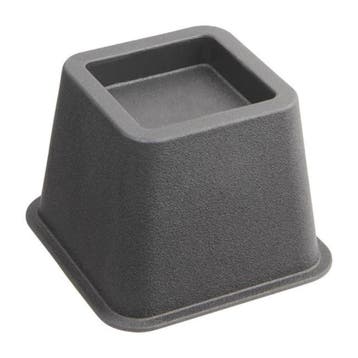 Bedverhogers / Meubelverhogers 8 cm - ZWART, Diversen, Verpleegmiddelen, Ophalen of Verzenden, Nieuw