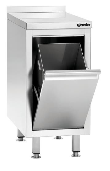 Bartscher Afvalemmer kast 700A1 MA | RVS | Kanteldeur | 400x, Ophalen of Verzenden, Nieuw