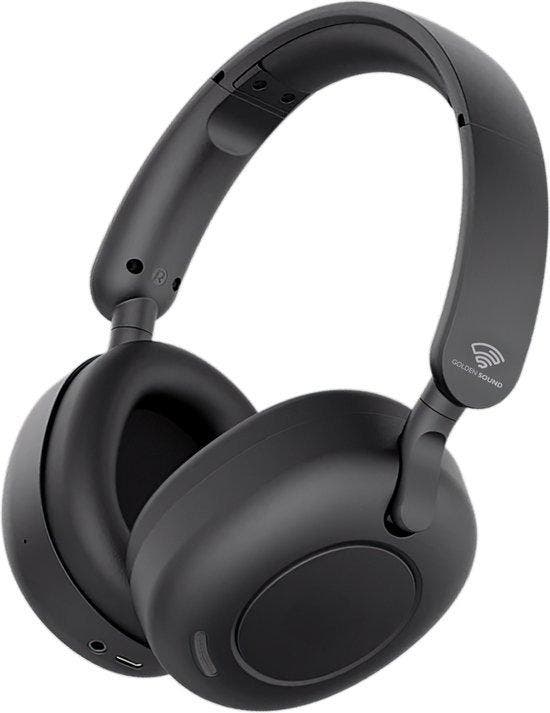 Golden Sound Tune - Draadloze Koptelefoon - Active Noise, Audio, Tv en Foto, Koptelefoons, Verzenden