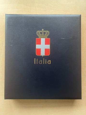 Italië - Davo Album l 1910 t/m 1969 met Beschermhoes, Gestempeld