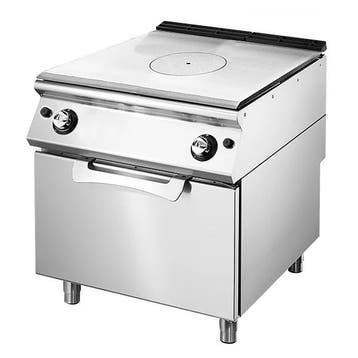 Doorkookplaat + Oven | SHOWROOMMODEL | Gas | Plaat (9kW) +, Verzenden, Nieuw in verpakking