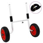 vidaXL Kajaktrolley 90 kg aluminium, Verzenden, Nieuw