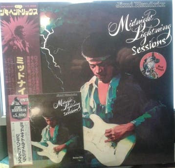 LP gebruikt - Jimi Hendrix - Midnight Lightning Sessions, Verzenden, Zo goed als nieuw, Overige formaten