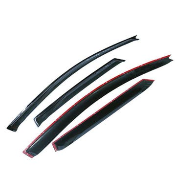 SK-Import Zijwindscherm Plak 5-Drs Smoke Mazda 3, Ophalen of Verzenden, Nieuw, Mazda, Spatbord