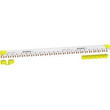 SCHNEIDER A9XPC724 IC40 KAMRAIL 3PN 24 MOD, Ophalen of Verzenden, Nieuw, Groepenkast