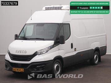 Iveco Daily 35S16 Automaat Koel/Vrieswagen Kerstner Thermoki, Automaat, Stof, Gebruikt, Euro 6