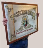 Tuborg Beer - Spiegel - Glas, Hout - Quadro Reclamesbord