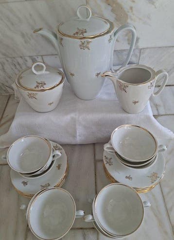 Limoges - Compagnie National - Koffieservies (15) -