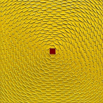Aykaz Arzumanyan - Rose - 1069 - Abstraction géométrique, Antiek en Kunst