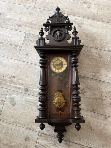 Weense regulateur - Friedrich Mauthe Renaissancestijl Hout -