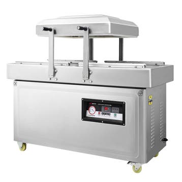 GGM Gastro | Dubbelkamer-vacumeermachine - 2x 20m³/h - 2x |, Verzenden, Nieuw in verpakking