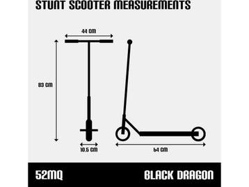 Black Dragon Gilded Tarragon - Stuntstep - Aluminium frame -, Verzenden, Zo goed als nieuw